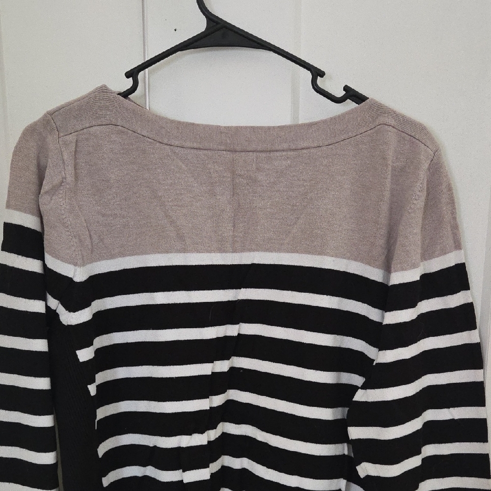 Striped Black and White Sweater